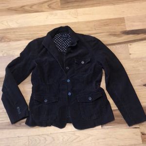 Lands end brown corduroy jacket
